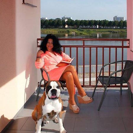 Pension Oderblick Франкфурт на Одер Екстериор снимка